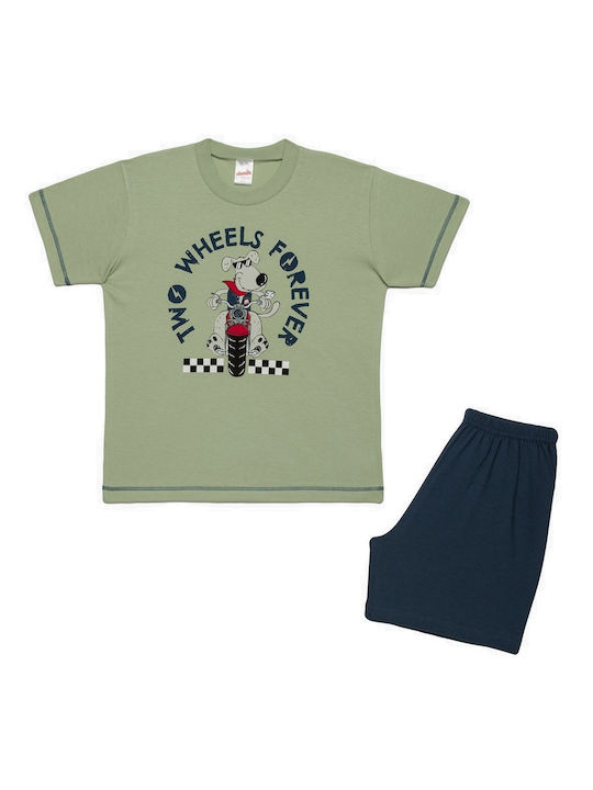 Minerva Kids Pyjamas Summer Veraman Motorcycle