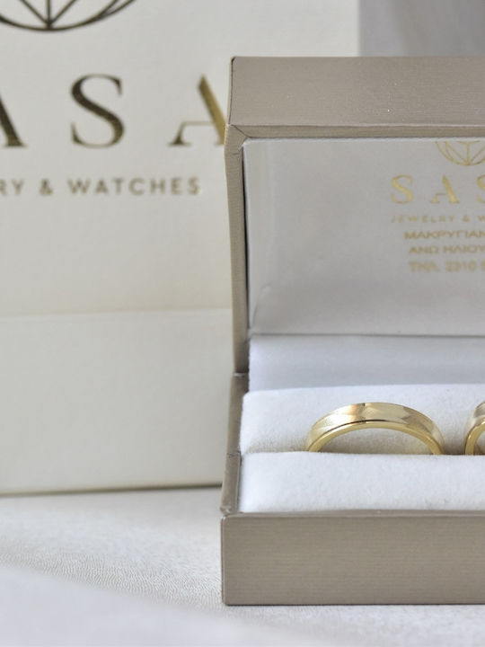 Valauro Wedding Ring Zagre Yellow Gold 14k