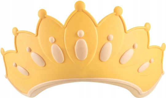 Schutzkappe für das Haarewaschen Crown Gelb 1Stück