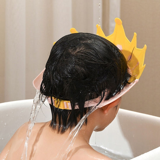 Schutzkappe für das Haarewaschen Crown Gelb 1Stück