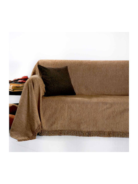 Anna Riska Armchair Throw 1300 180x180cm Marron 414360