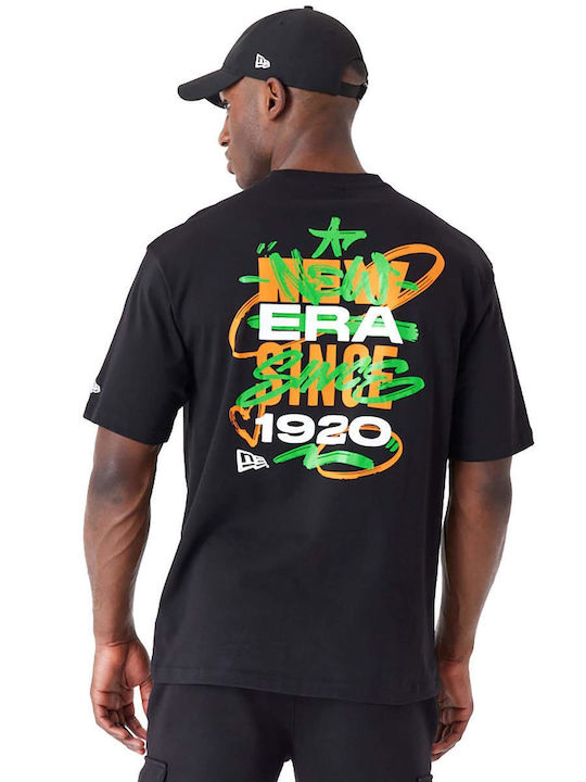 New Era Men's Short Sleeve T-shirt Black