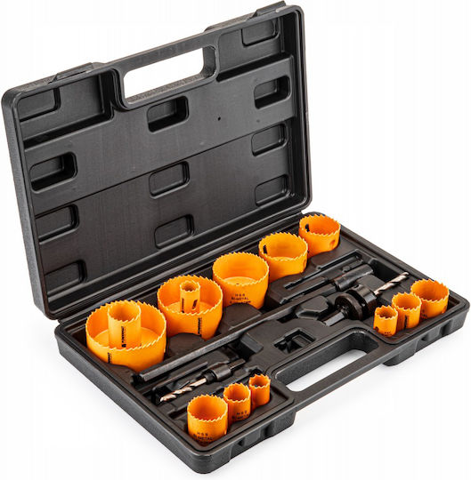 Powermat Burghie diamantată HSS cu diametru 76mm pentru Lemn, Metal, Beton, Gresie și Plastic 2400gr