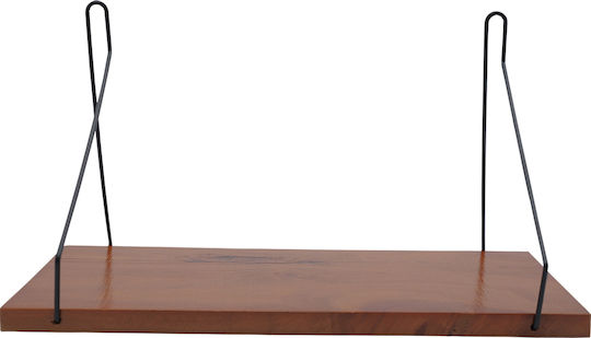 Brown Black Shelf 30x15x16cm