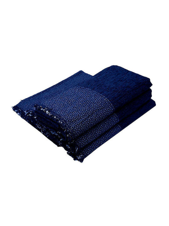 Sunshine Frame Σετ Ριχτάρια 3τμχ Chenille Blue