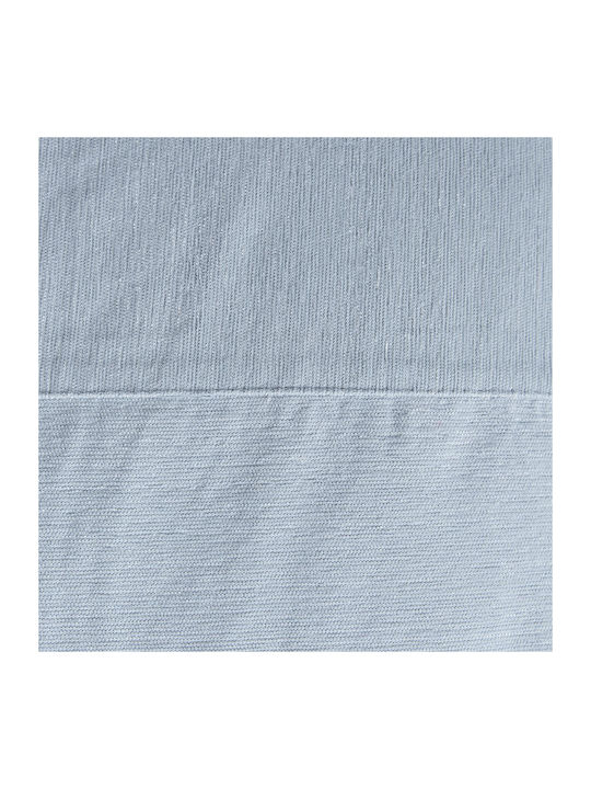 Silk Fashion Chenille Zweisitzer-Sofa Überwurf 180x250cm Hellblau