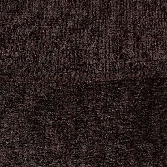 Silk Fashion Ριχτάρι Πολυθρόνας Chenille 180x180εκ. Καφέ
