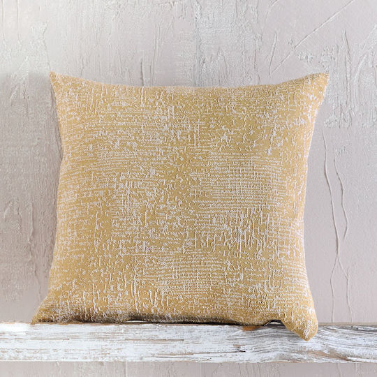 Rythmos Canda Sofa Throw 2 Sides Jacquard 180x240cm Mustard