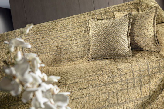 Guy Laroche Monte Cuverturi Pentru Canapea De Fotoliu Chenille 180x150 Cm Galben