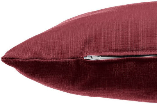 Hesperide Μαξιλάρι Καναπέ H-S Korai Burgundy 40x40εκ.
