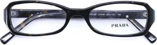Prada Γυναικείος Κοκκάλινος Σκελετός Καφέ PRVPR06 VPR06F