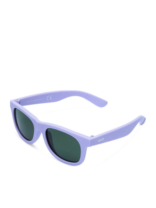 iTooTi Classic Παιδικά Γυαλιά Ηλίου με Polarized Φακό Μωβ για 5-10 Ετών