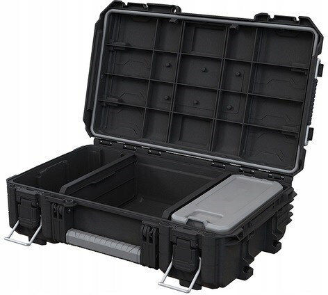 Keter ROC Pro Gear 2.0 Plastic Tool Case Length 57.1xWidth 35.1xHeight 16.65cm