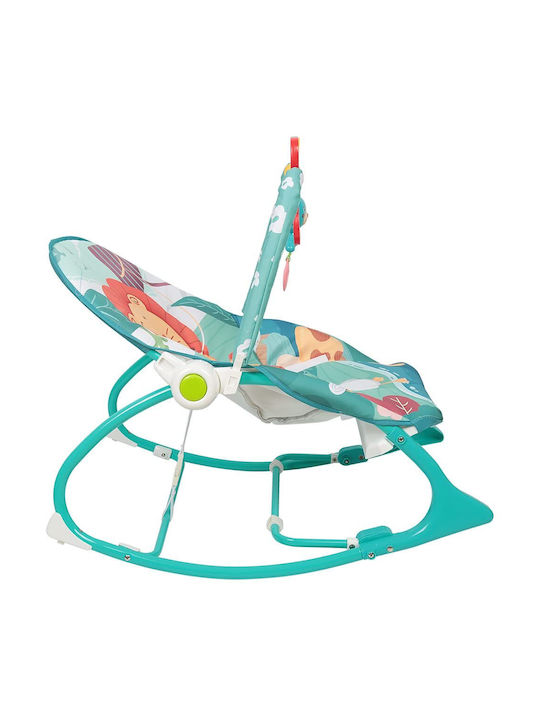 Electric Relax pentru Bebeluși cu Muzică și Vibrații Albastru pentru Copil până la 18kg