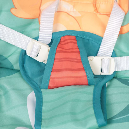 Electric Relax pentru Bebeluși cu Muzică și Vibrații Albastru pentru Copil până la 18kg