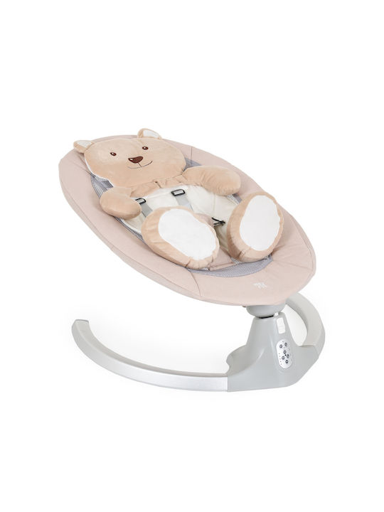 Moni Elektrisch Baby Relax Ari Βear mit Musik Beige für Kind bis 9kg