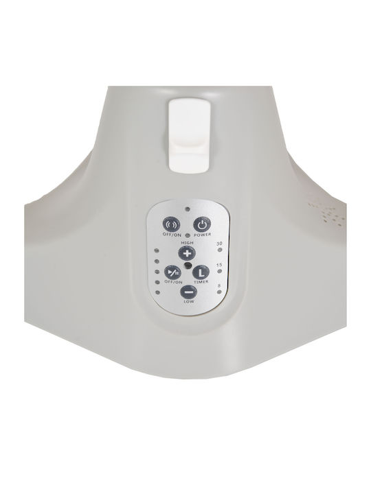 Moni Electric Baby Relax Ari Βear with Music Gray for Child up to 9kg