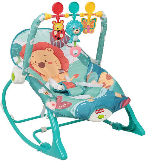 Electric Relax pentru Bebeluși cu Muzică și Vibrații Albastru pentru Copil până la 18kg