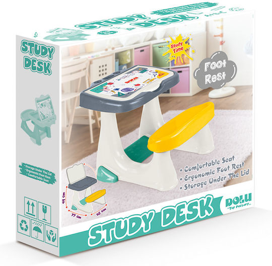Birou pentru Copii pentru Desen din Plastic Multicolor Dolu