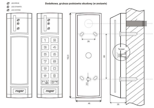 Roger Access Control για Πρόσβαση με Κάρτα