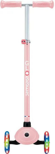 Globber Kinderroller Klappbar 3-Rad Für 3+ Jahre Rosa