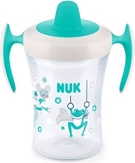 Nuk Evolution Trainer Cup Чаша за обучение Пластмаса с дръжки Зелен за 6m+м+ 230мл