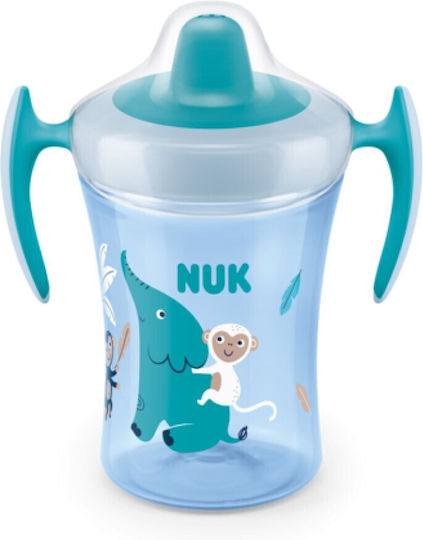 Nuk Evolution Trainer Cup Чаша за обучение Пластмаса с дръжки Зелен за 6m+м+ 230мл