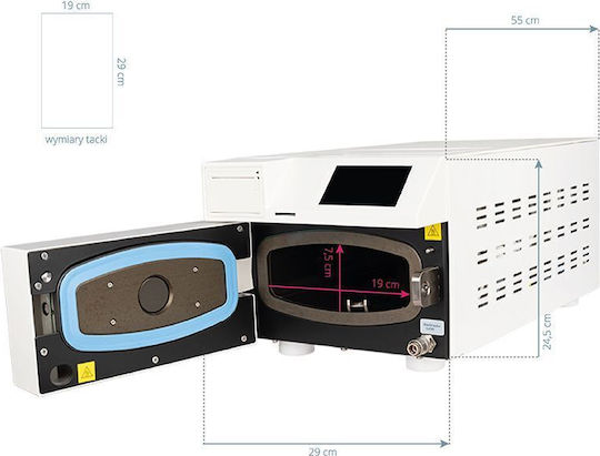 Lafomed Autoclav Sterilizator pe bază de lichid 3lt