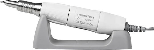 Marathon Champion Nail Drill Power 45W White with Pedal with 35000 Rotations per Minute