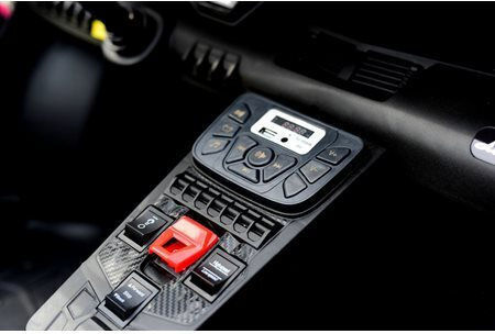 Lamborghini Aventador Sv Două Locuri cu Telecomandă Licențiat 24 Volt Gri