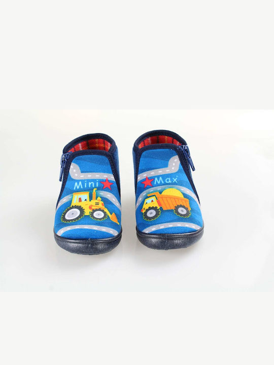 Mini Max Anatomic Kids Slippers Blue Road 3