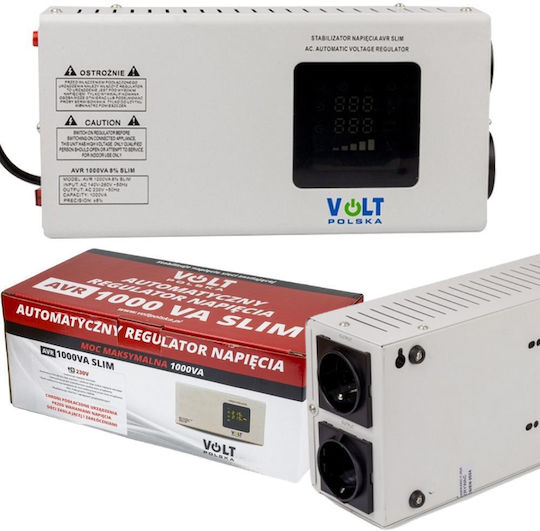 Volt Polska Avr 1000va Slim Voltage Stabilizer