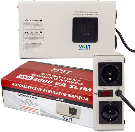 Volt Polska Avr 2000va Slim Voltage Stabilizer