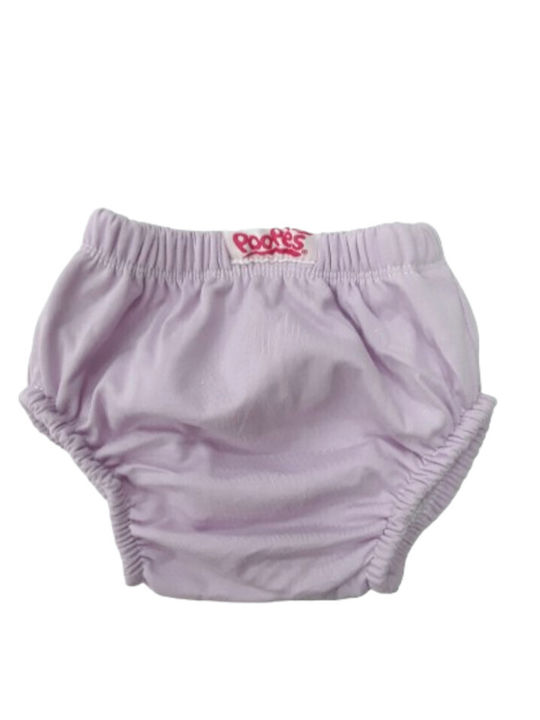 Poopes Kinder-Windelhose Purple