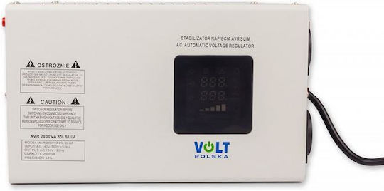 Volt Polska Avr 2000va Slim Voltage Stabilizer