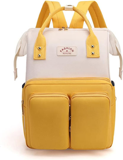 Quasar Τσанта-Смяна на Пелени Yellow-White 37x27x16см.