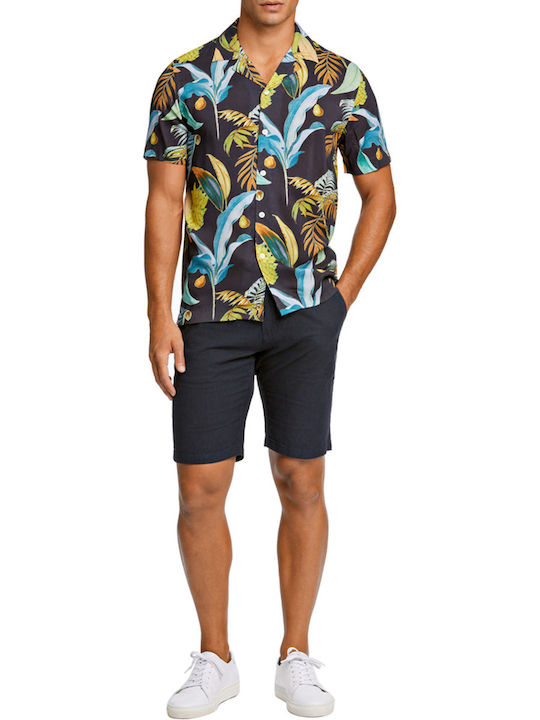 Short-sleeved Shirt Blue
