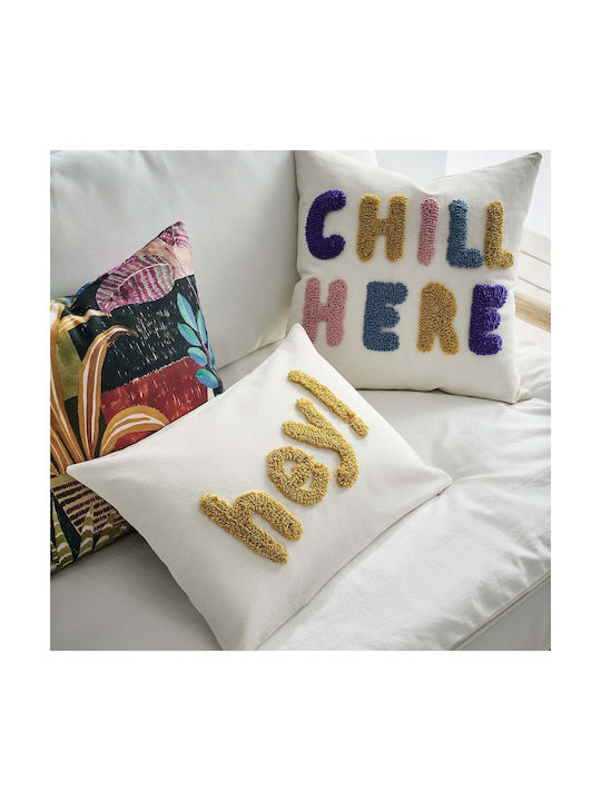 Gofis Home Διακοσμητική Μαξιλαροθήκη Chill Fleece 241 43x43εκ.