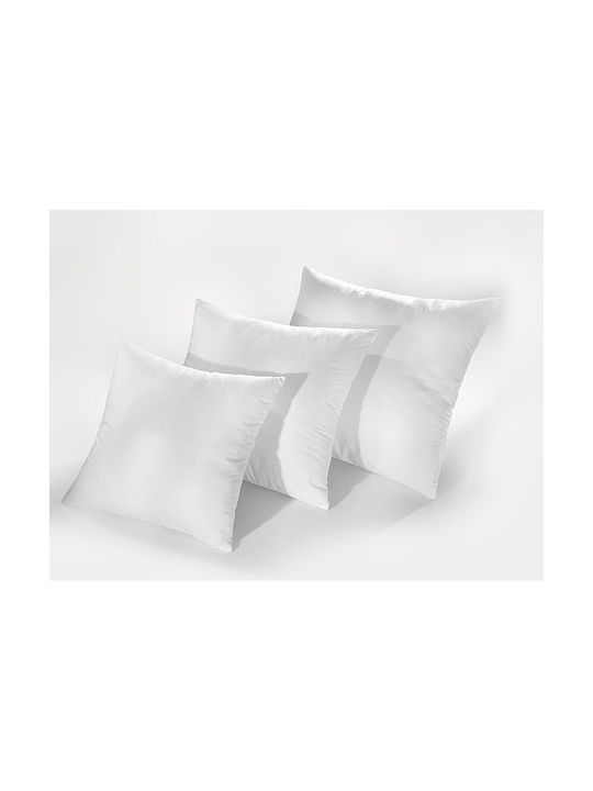 La Luna Μαξιλάρι Καναπέ Deco από 100% Βαμβάκι Λευκό 55x55εκ.