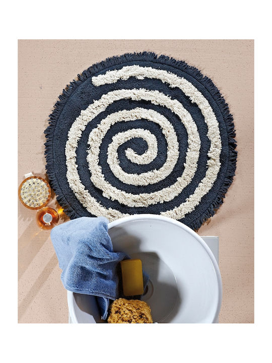 Kentia Bath Mat Cotton Round Sonny 000071359 22 Width 60cm