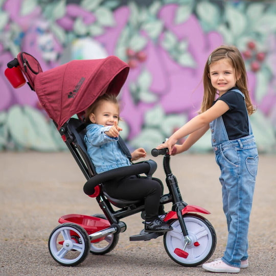 Lorelli Moovo Eva Wheels Foldable & Convertible Kids Tricycle for 1-3 Years Green