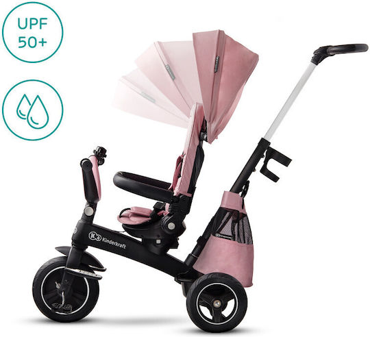 Kinderkraft Easytwist Wandelbar mit Elterngriff 5 in 1 für 9 Monate Rosa