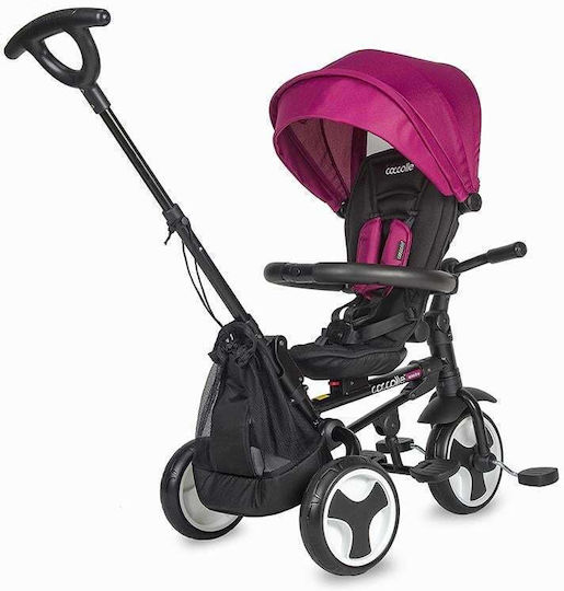 Coccolle Spectra Foldable & Convertible Kids Tricycle For 1-3 Years Magenta