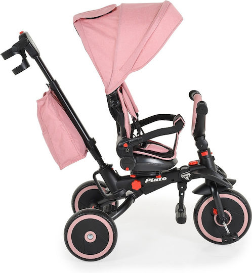 Byox Pluto Klappbares & Wandelbares Kinderdreirad Für 18 Monate Rosa