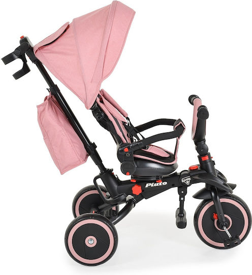 Byox Pluto Klappbares & Wandelbares Kinderdreirad Für 18 Monate Rosa