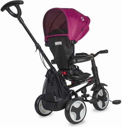 Coccolle Spectra Foldable & Convertible Kids Tricycle For 1-3 Years Magenta