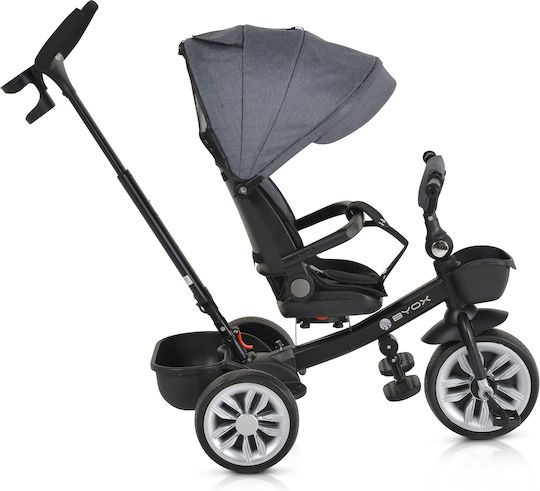 Byox Space Convertible with Parental Handle for 12 Months Gray