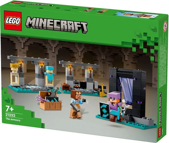 LEGO Minecraft Die Waffenkammer Für 7+ Jahre 203 Stück