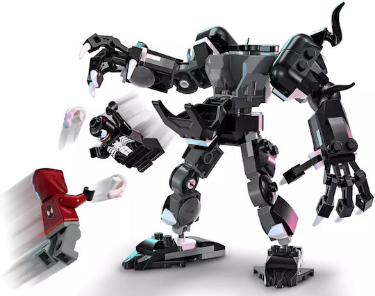 LEGO Spider-Man Venom Мех Броня Срещу Miles Morales за 6+ Години