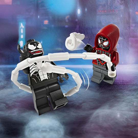 LEGO Spider-Man Venom Мех Броня Срещу Miles Morales за 6+ Години